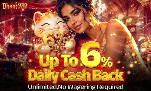 Up to 6% daily cashback